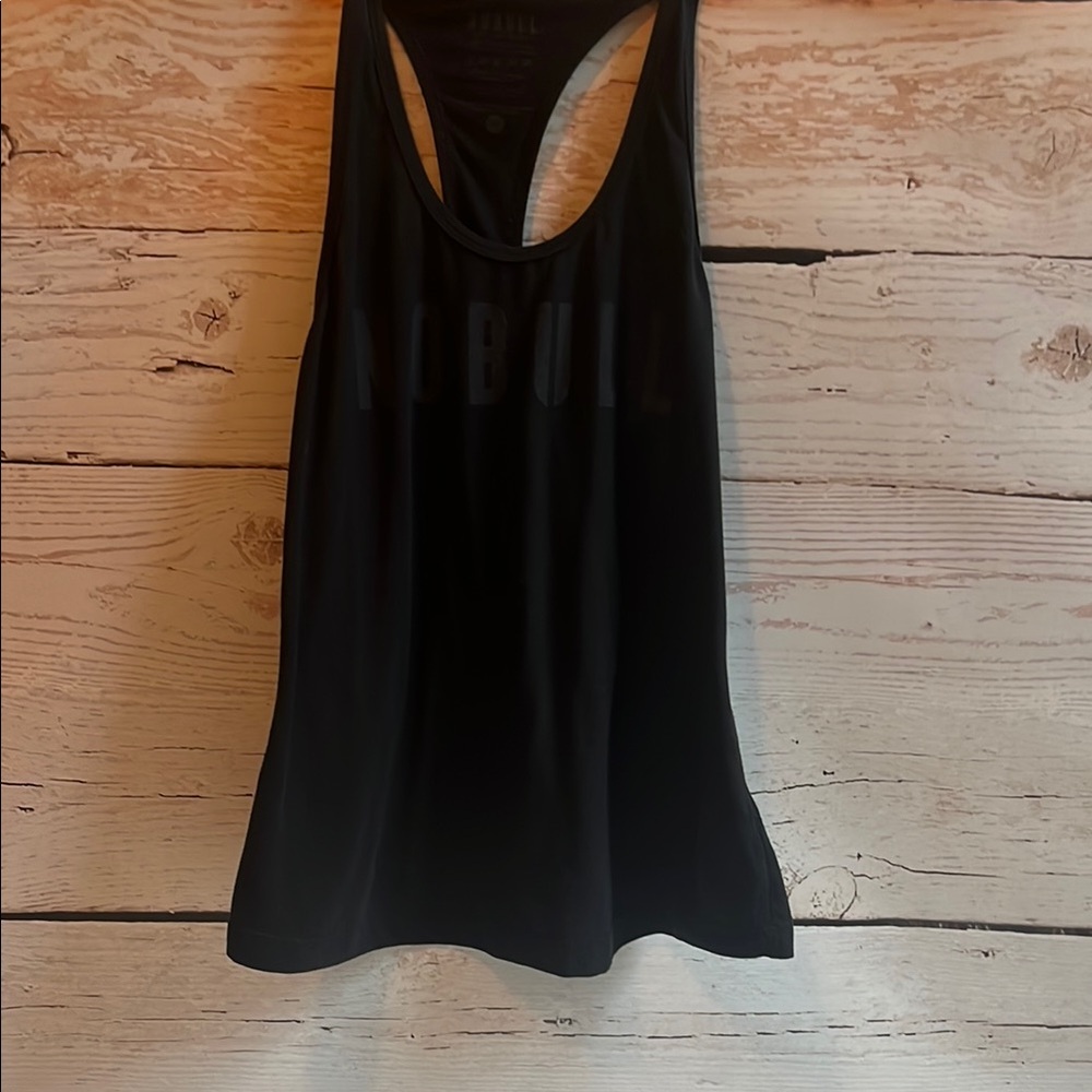 NOBULL Black Backless Sleeveless Tank Top